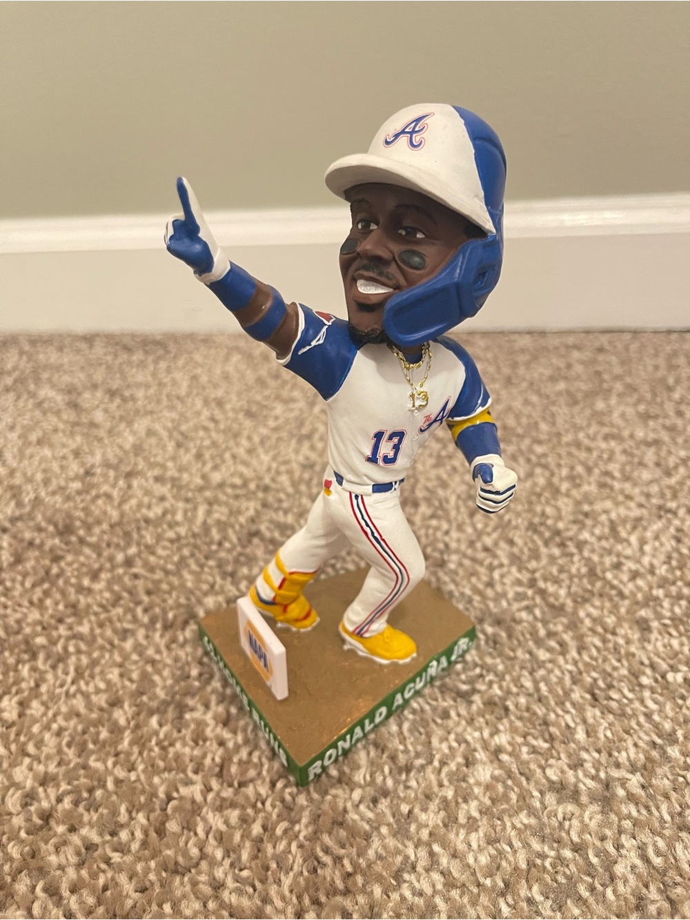 Ronald Acuna Jr. Bobblehead - Atlanta Braves